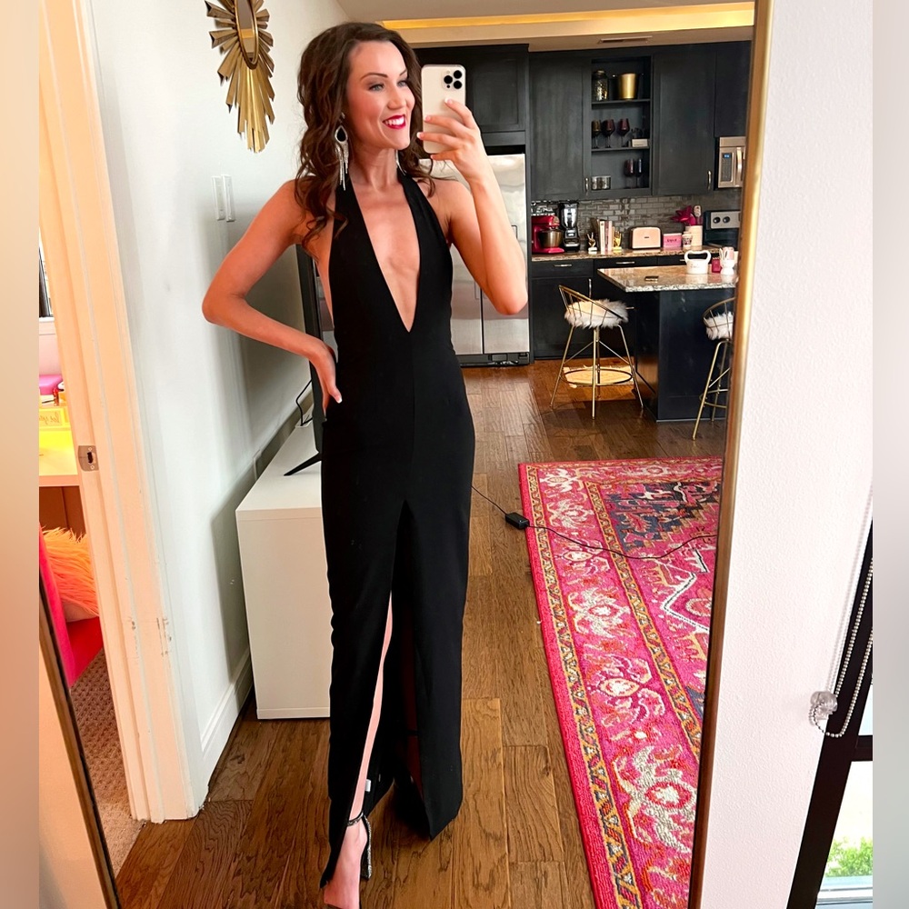 Elegant Black Evening Dress